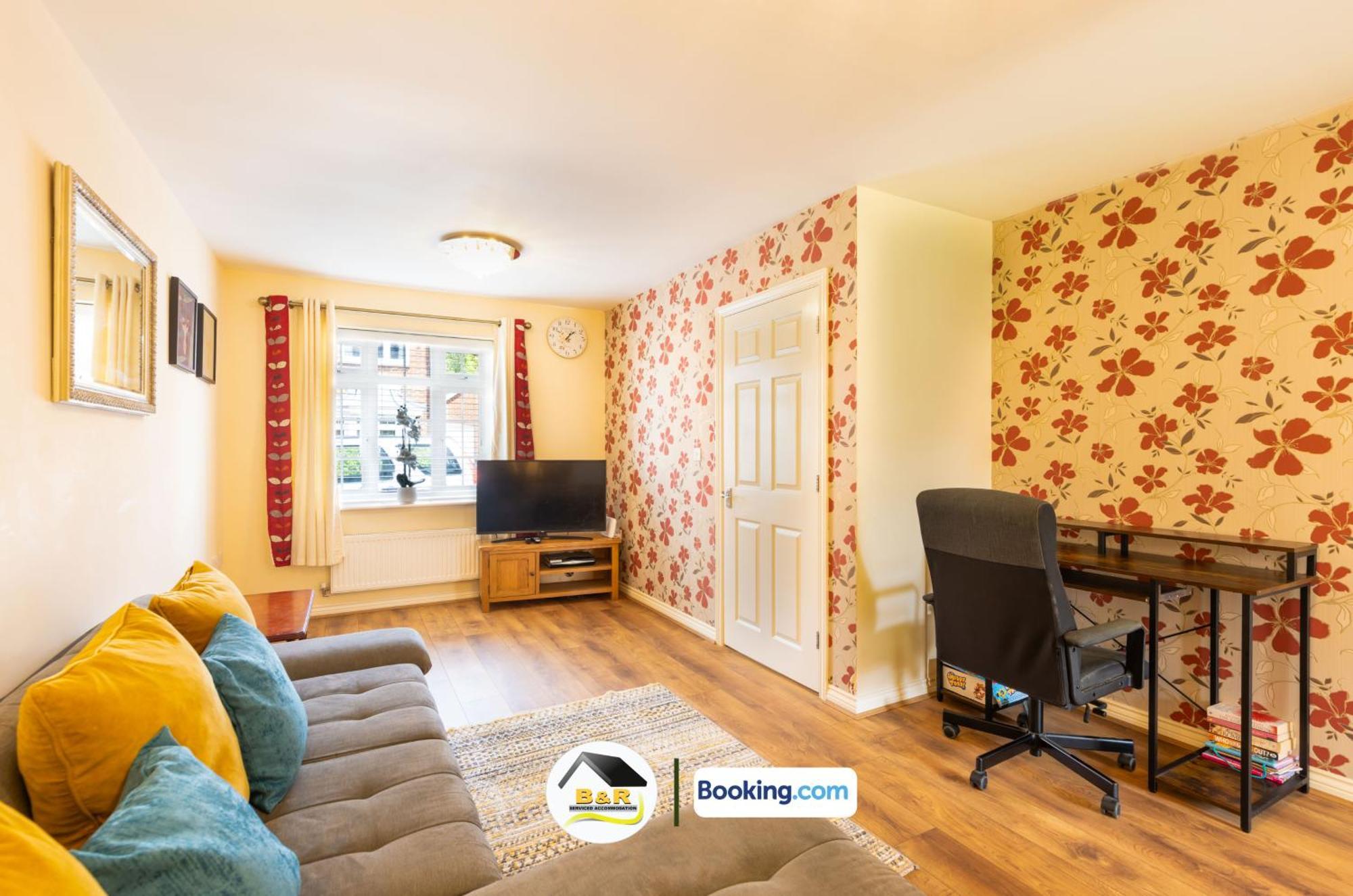 3 Bedroom House By B And R Serviced Accommodation Amesbury With Super Fast Wi-Fi 145Mbps Kültér fotó