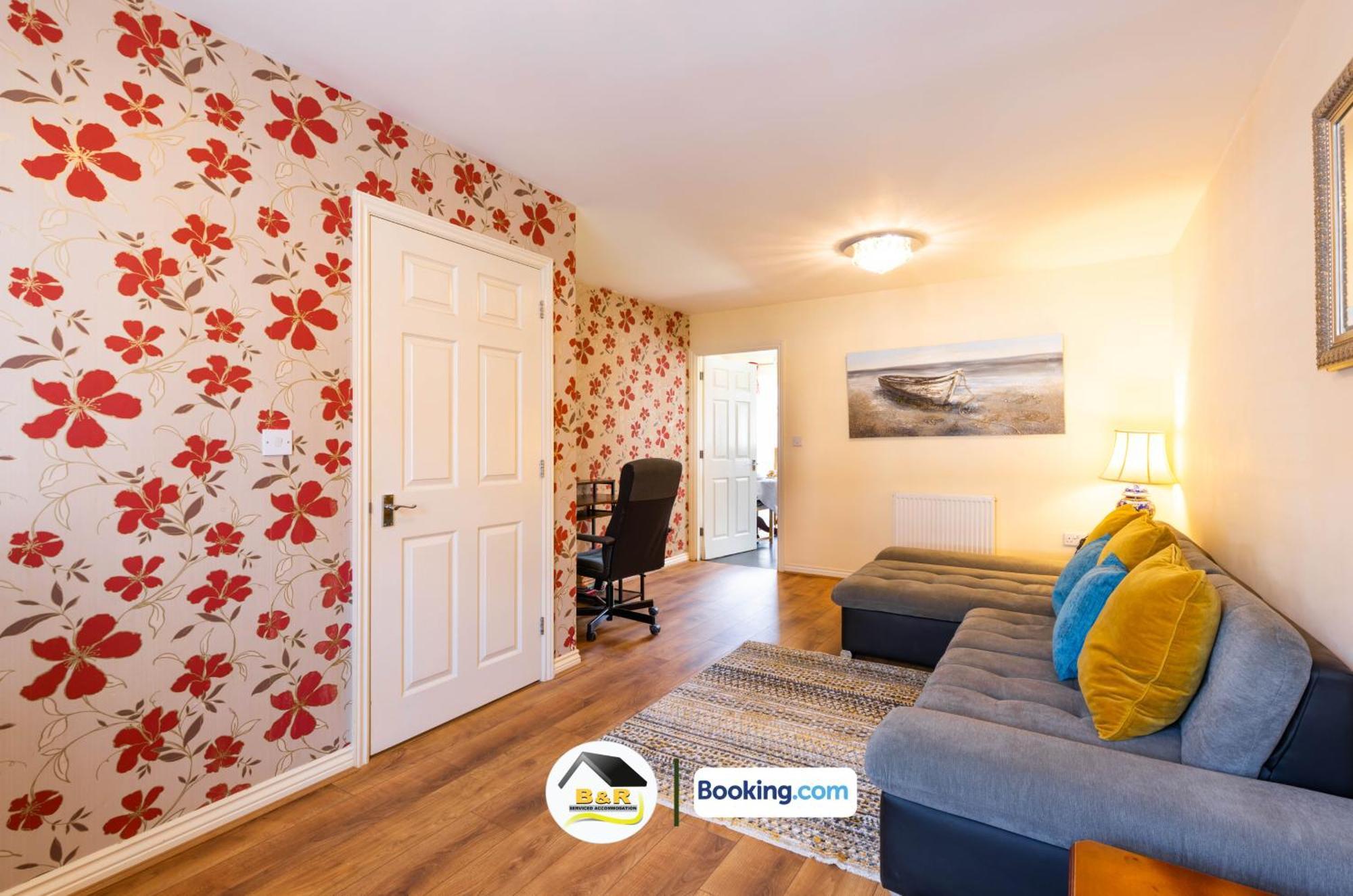3 Bedroom House By B And R Serviced Accommodation Amesbury With Super Fast Wi-Fi 145Mbps Kültér fotó